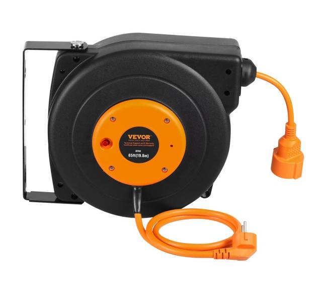 Ištraukiamas maitinimo laido būgnas 19m 1000W0