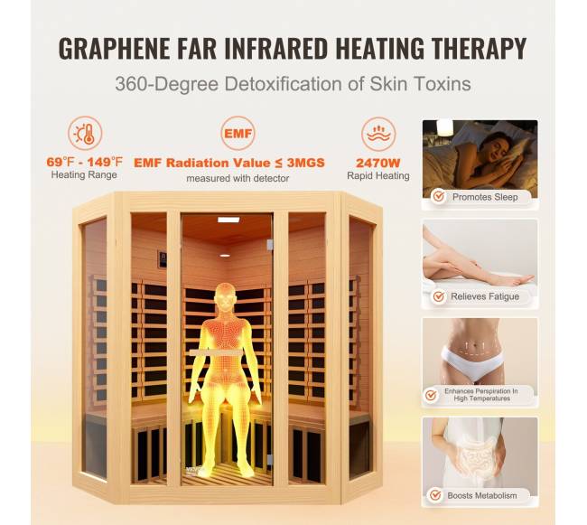 Medinė infraraudonųjų spindulių pirtis 3-4 žmonėms2