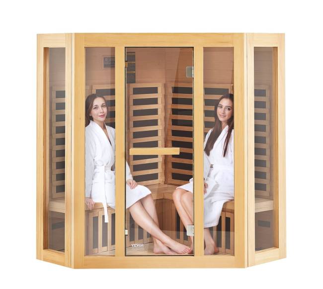 Medinė infraraudonųjų spindulių pirtis 3-4 žmonėms10