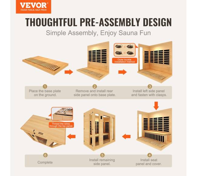 Tolimųjų infraraudonųjų sauna 3-4 asmenims1