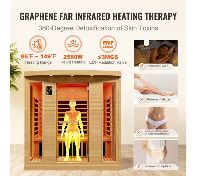 Tolimųjų infraraudonųjų sauna 3-4 asmenims2