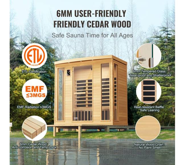 Tolimųjų infraraudonųjų sauna 3-4 asmenims4