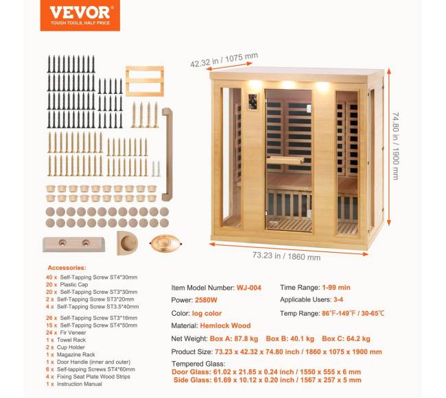 Tolimųjų infraraudonųjų sauna 3-4 asmenims6