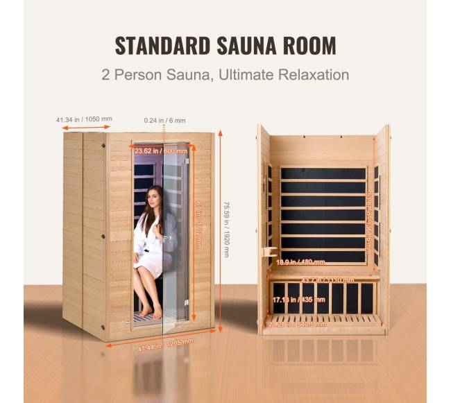 Medinė infraraudonųjų spindulių pirtis namams5