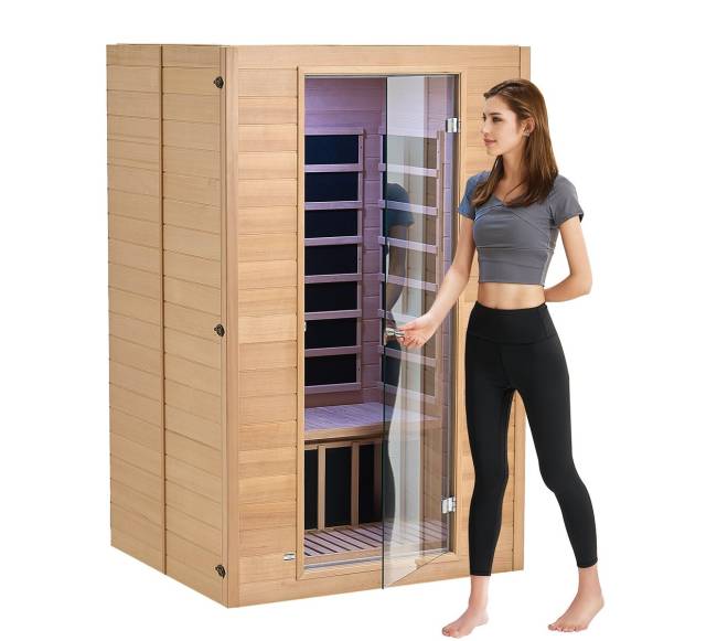 Medinė infraraudonųjų spindulių pirtis namams8