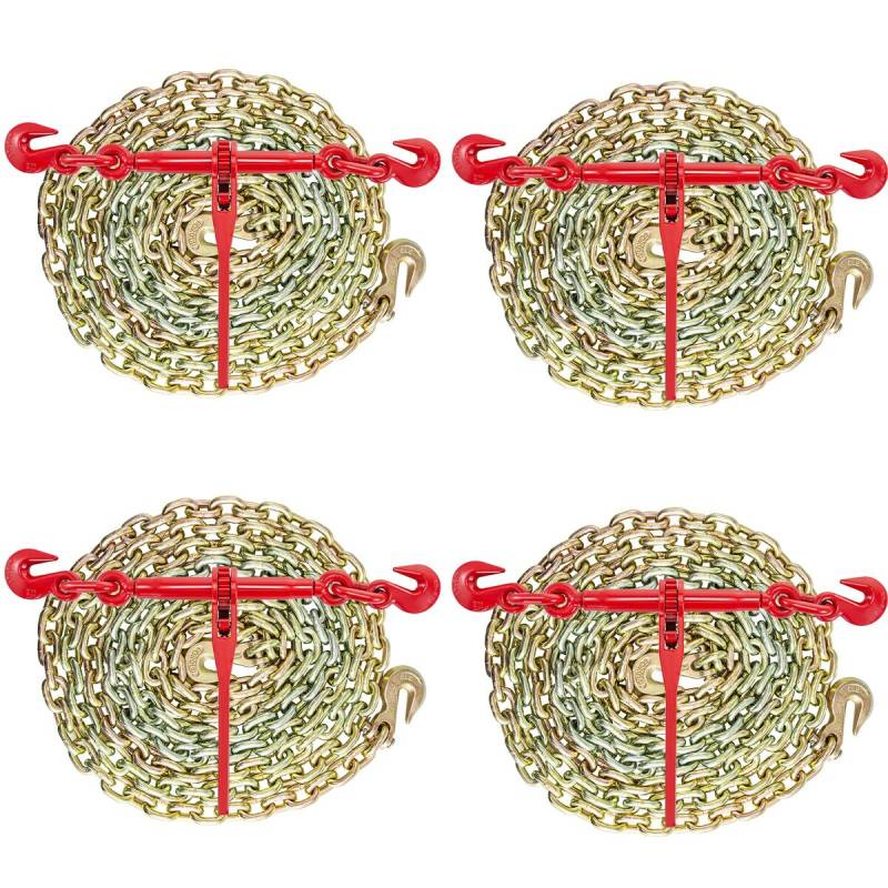 Grandinės komplektas su griebtuvu ir ratchet sistema0