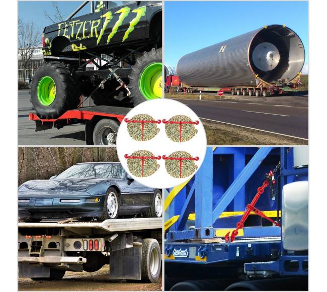 Grandinės komplektas su griebtuvu ir ratchet sistema6