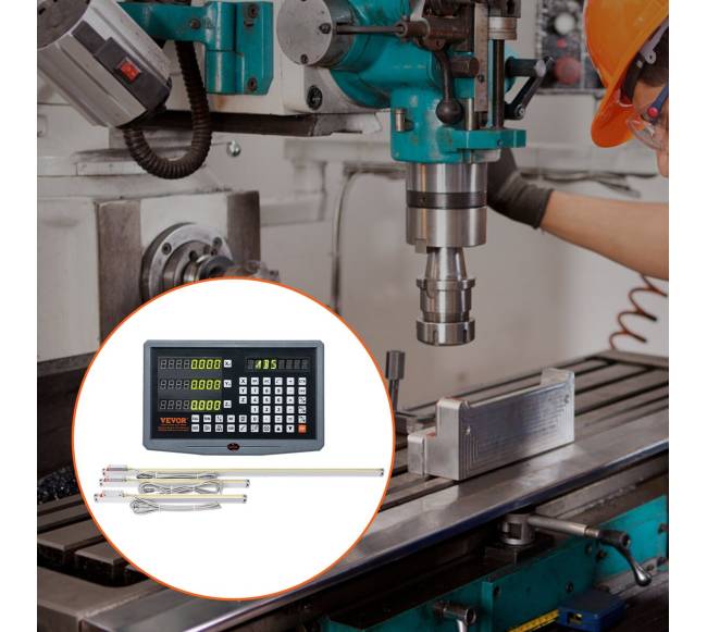 Skaitmeninis 3 ašių DRO ekranas su linijine skalė7