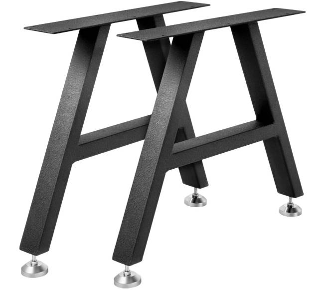 Metalinis stalo kojų rinkinys, A formos0