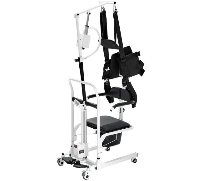 Elektrinis paciento kėlimo vežimėlis su slingu8