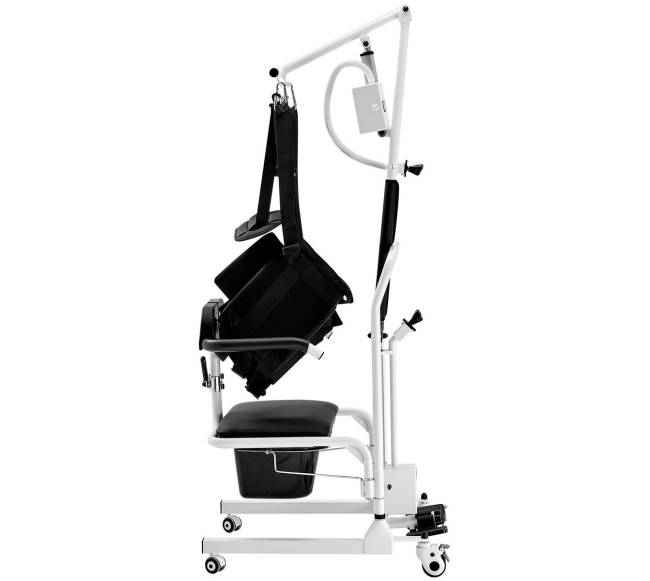 Elektrinis paciento kėlimo vežimėlis su slingu9
