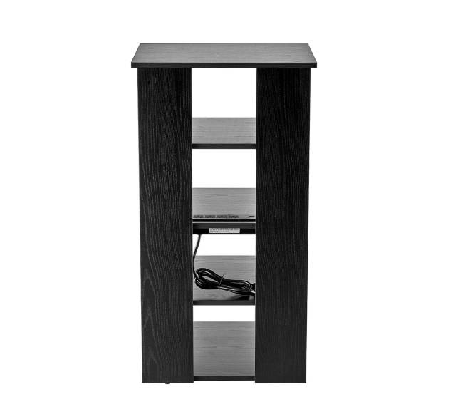 5 aukštų AV medijos stovas reguliuojamas aukštis0