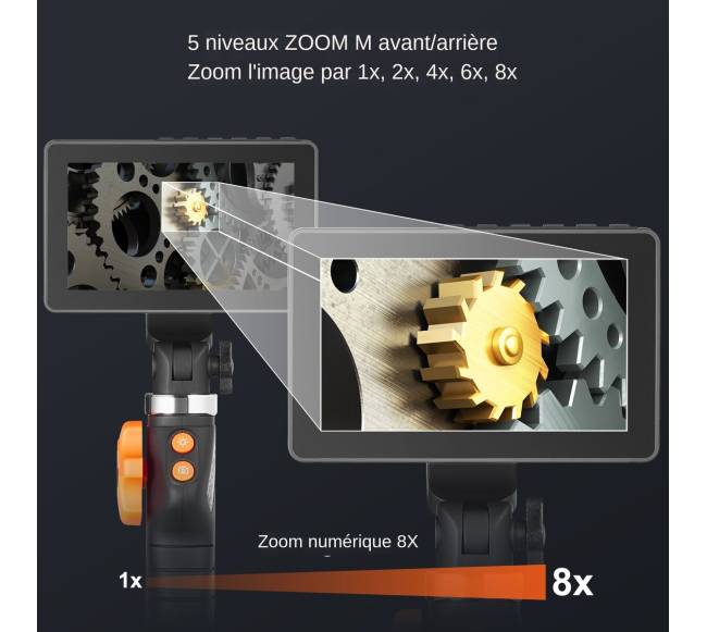 Dviejų krypčių endoskopas su 180 lankstymu4