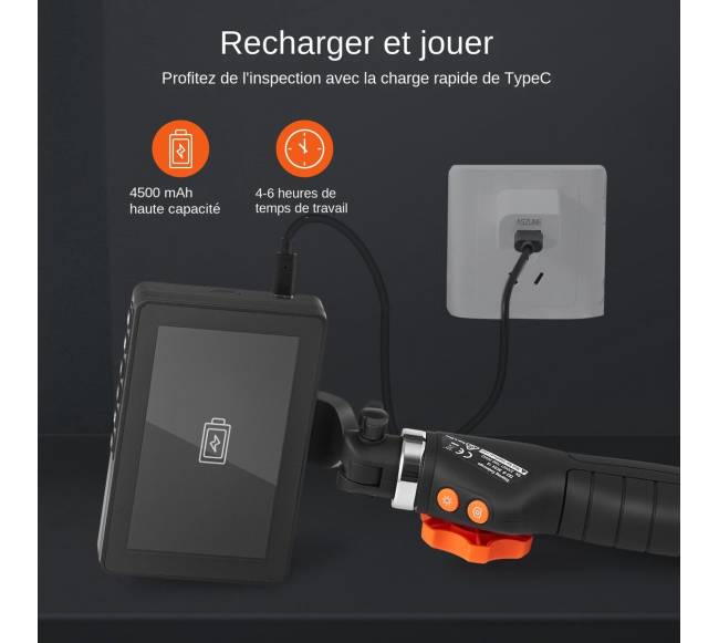 Dviejų krypčių endoskopas su 180 lankstymu5