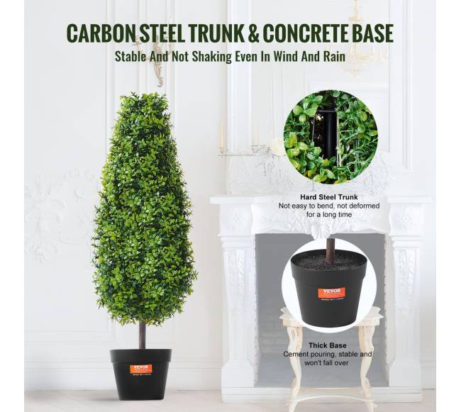 2 vnt. 91 cm dirbtinis buksmedis3