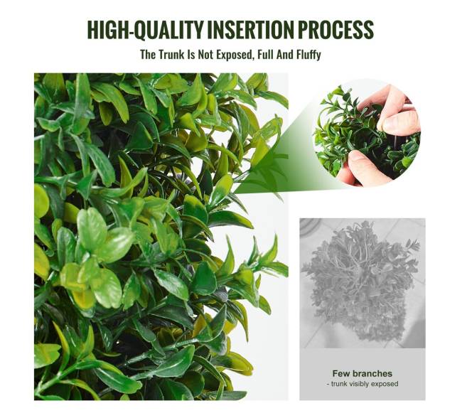 2 vnt. 91 cm dirbtinis buksmedis4