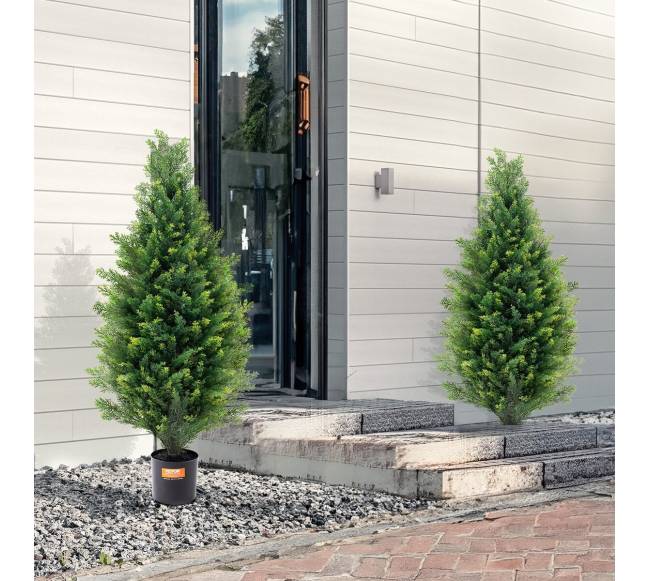 Dirbtinė kedro topiarija (2 vnt.) vidujelauke7