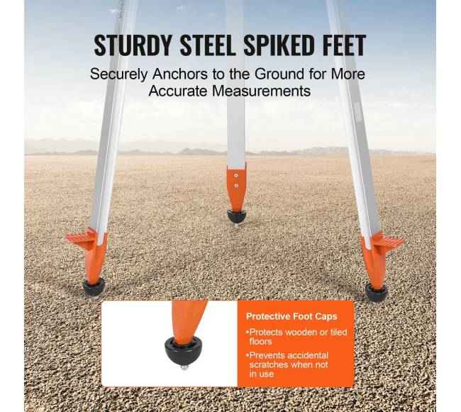 Lazerių lygio trikojo stovas su aukščio reguliavimu3