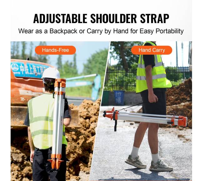 Lazerių lygio trikojo stovas su aukščio reguliavimu4