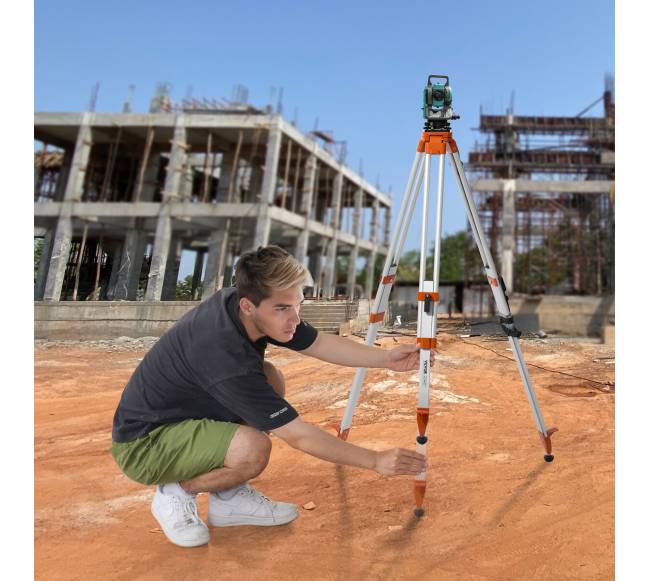 Lazerių lygio trikojo stovas su aukščio reguliavimu7