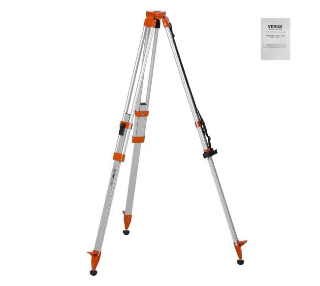 Lazerių lygio trikojo stovas su aukščio reguliavimu8