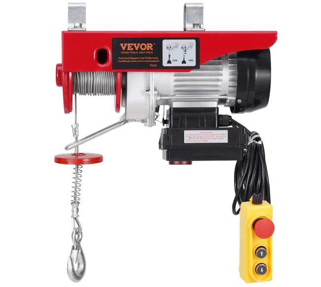 Elektrinis kėlimo kranas su nuotoliniu valdymu0