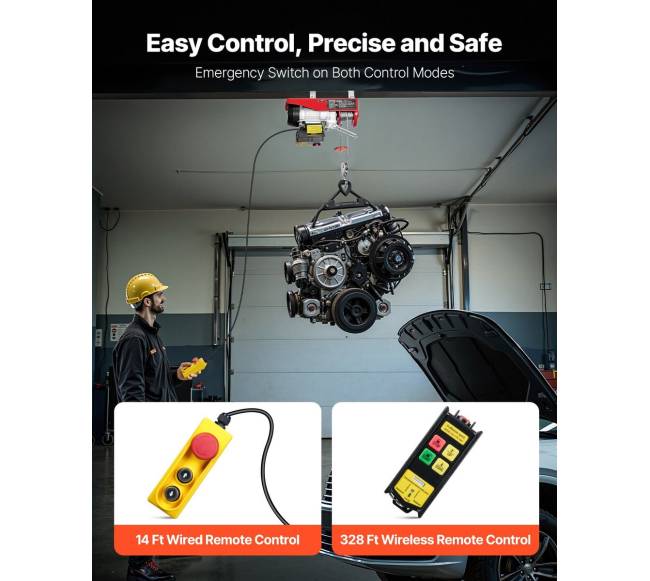 Elektrinis kėlimo kranas su nuotoliniu valdymu1