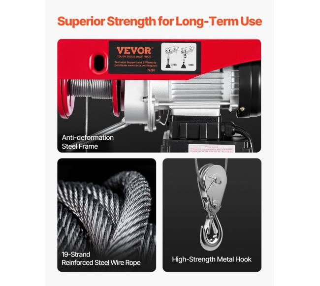 Elektrinis kėlimo kranas su nuotoliniu valdymu4