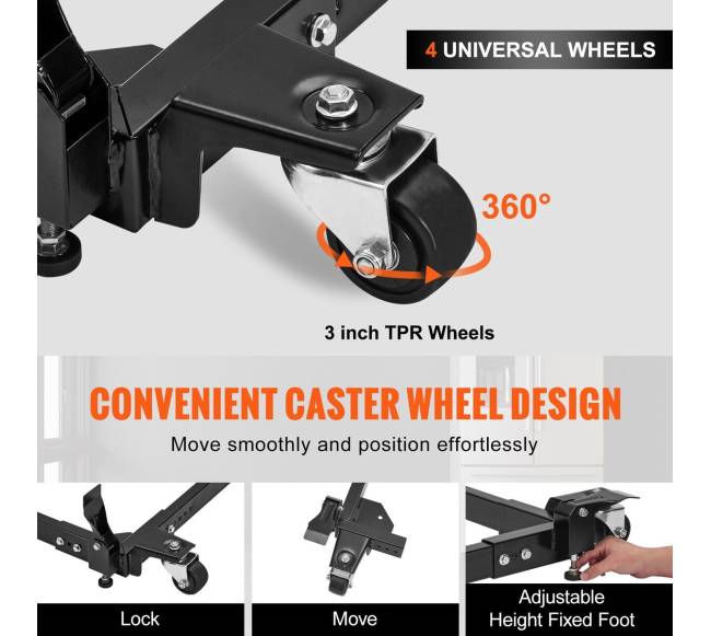 Universalus mobilus stovas įrankiams, iki 680 kg2