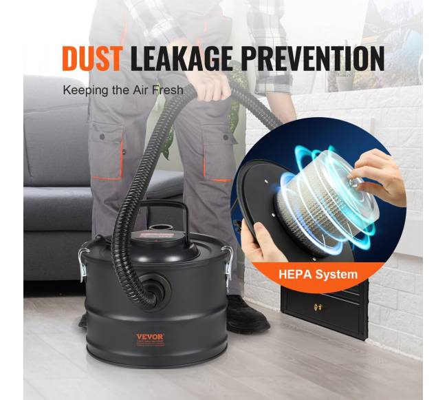 Pelenų siurblys 15L 1200W židiniams ir griliams3