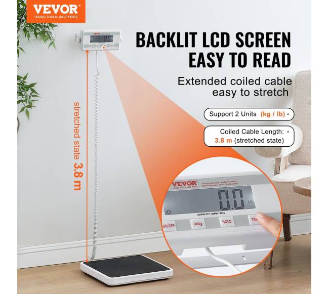 Nešiojama medicininė skaitmeninė svarstyklė1