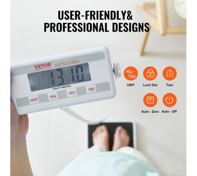 Nešiojama medicininė skaitmeninė svarstyklė4