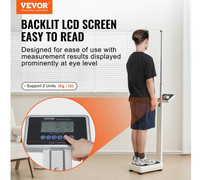 Medicininės svarstyklės svoriui ir ūgiui1