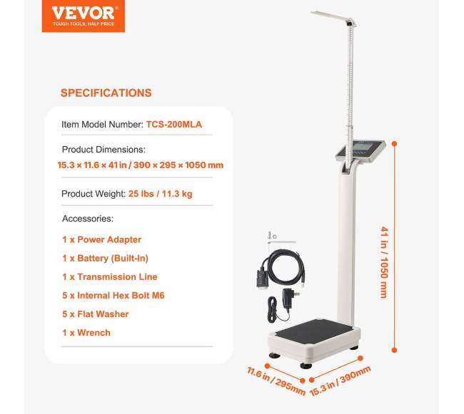 Medicininės svarstyklės svoriui ir ūgiui6