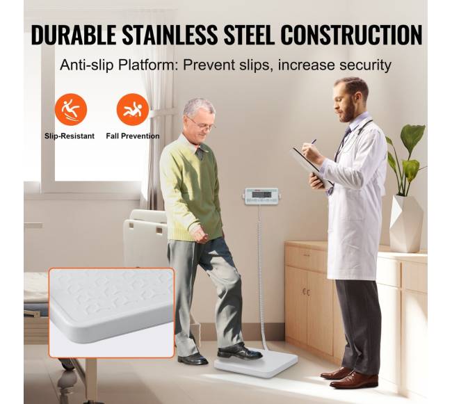 Skaitmeninės medicininės svarstyklės 200 kg3