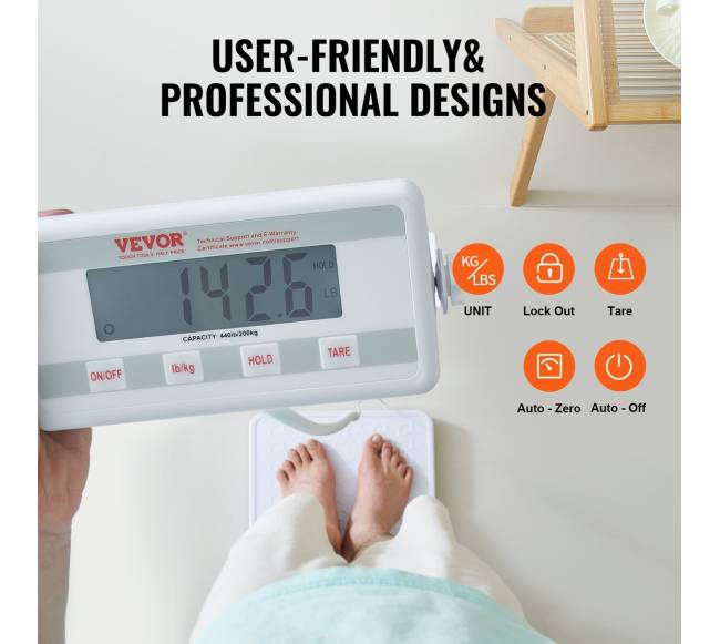 Skaitmeninės medicininės svarstyklės 200 kg4