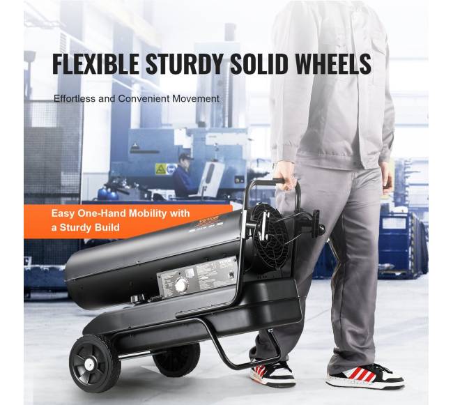 100000 Btu dyzelinio oro šildytuvas su termostatu5