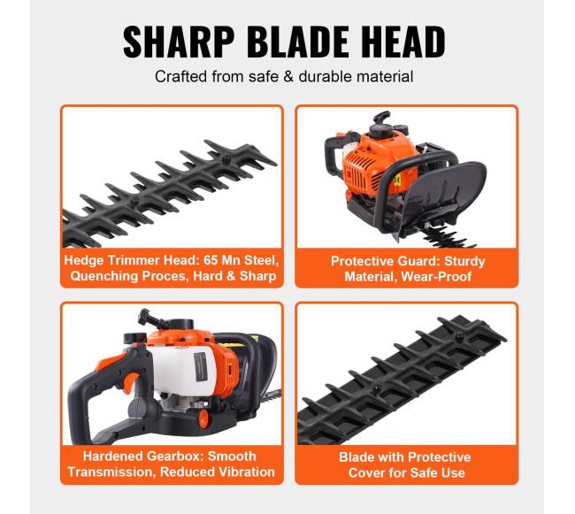 59 cm benzininis gyvatvorių žirklės3