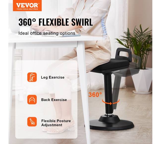 Reguliuojama aukščio aktyvi kėdė su rankena1