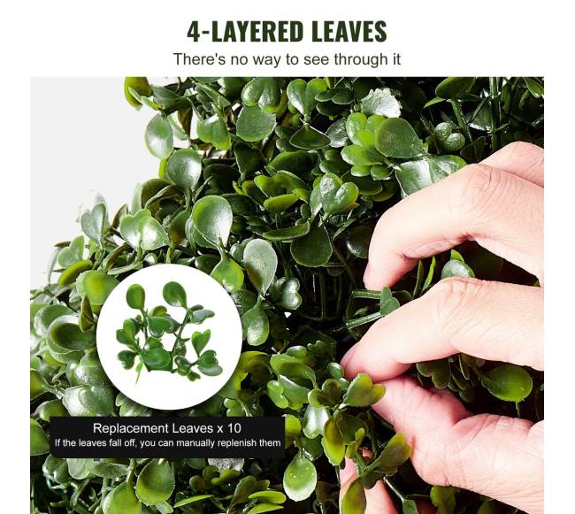 2 dirbtiniai buksmedžio medeliai UV apsauga3