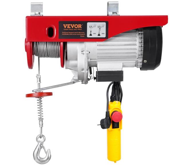 Elektrinis keltuvas su valdymo pultu, 400 kg0