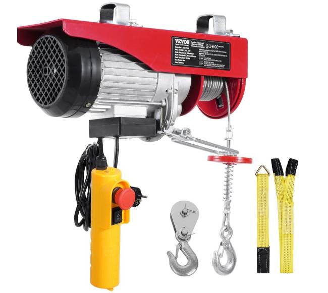 Elektrinis keltuvas su valdymo pultu, 400 kg8