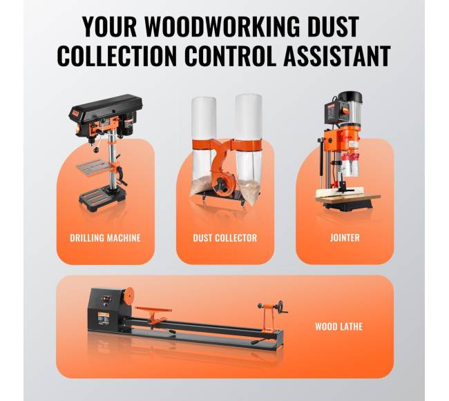 4 x 20 pėdų dulkių surinkimo žarna5