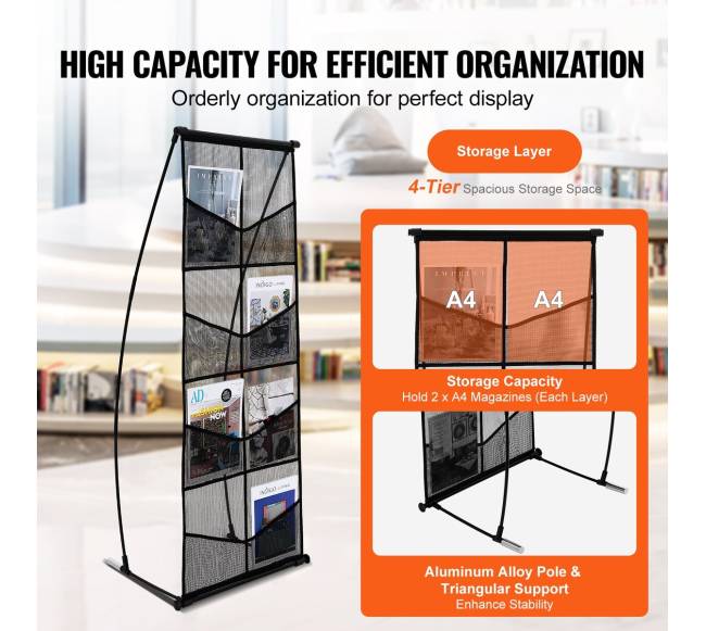 Keturių lygių brošiūrų stovas iš tinklo2