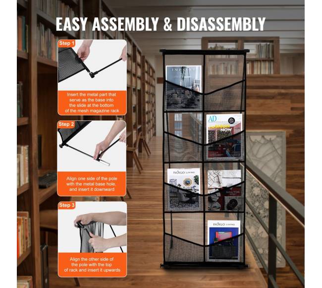 Keturių lygių brošiūrų stovas iš tinklo4