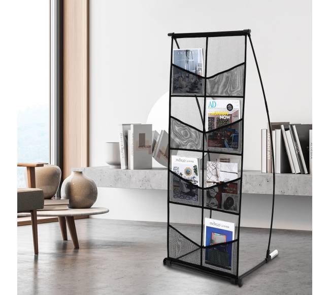 Keturių lygių brošiūrų stovas iš tinklo7