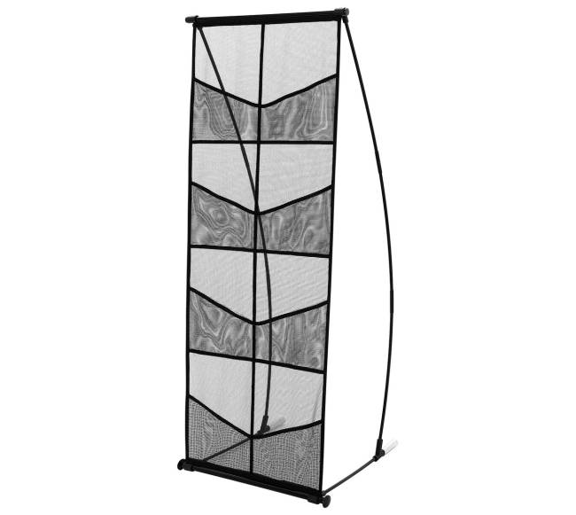 Keturių lygių brošiūrų stovas iš tinklo9