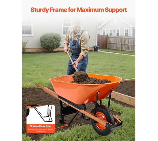 Vienišasis sodo vežimėlis 150 kg3