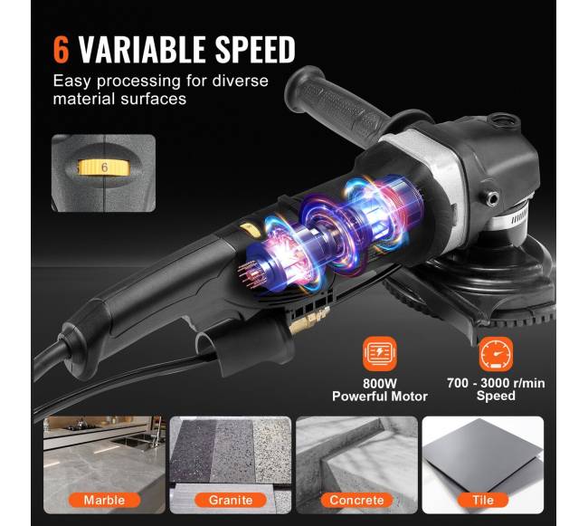 4 colių elektrinis šlapias akmens poliruoklis2