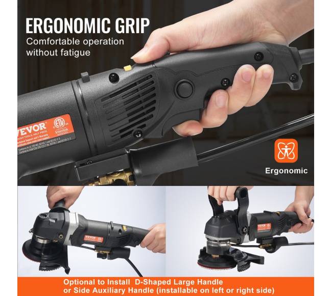 4 colių elektrinis šlapias akmens poliruoklis5